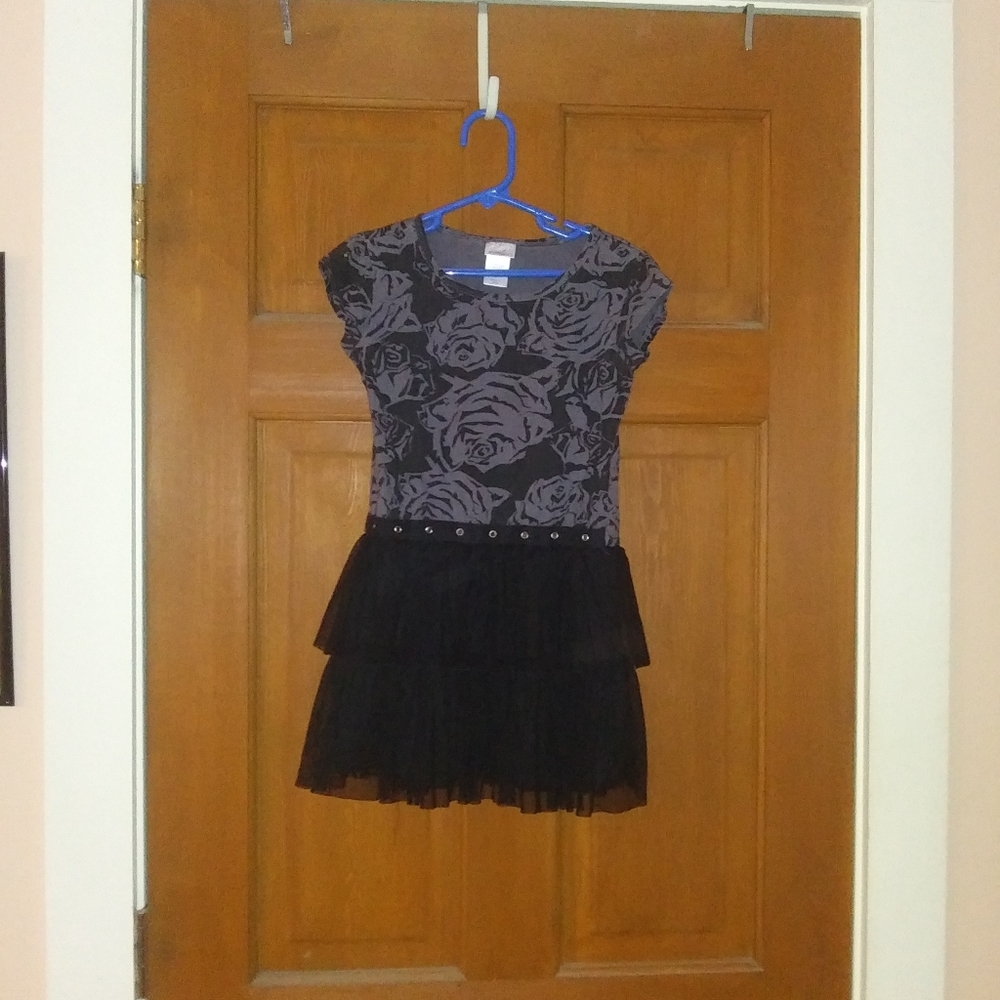 Girls black dress